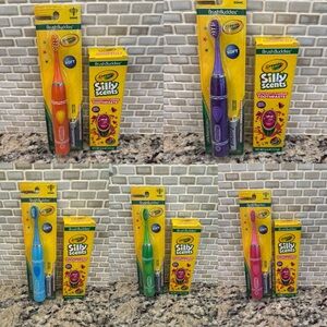 Crayola Brush Buddies Toothbrush and Toothpaste bundle